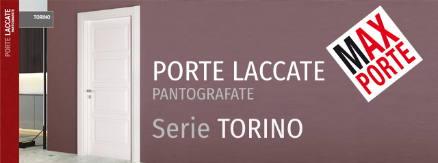 Torino: la porta per arredare ogni tipo di ambiente, dal moderno al più classico.